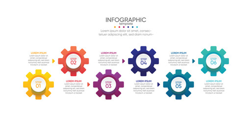 Presentation business abstract background infographic template