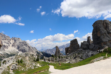 Dolomites Mountain Range Italy