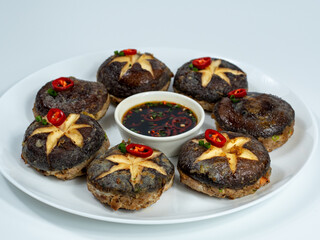 Korean food : Pyogobeoseotjeon. Korean ritual food usually eaten on holidays.