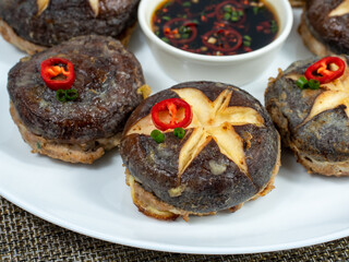 Korean food : Pyogobeoseotjeon. Korean ritual food usually eaten on holidays.