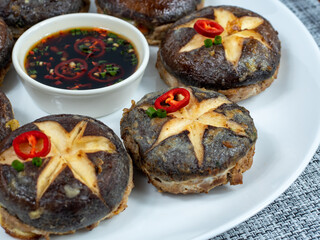 Korean food : Pyogobeoseotjeon. Korean ritual food usually eaten on holidays.