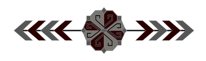 Caucasian carpet ornament