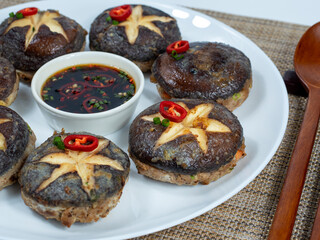 Korean food : Pyogobeoseotjeon. Korean ritual food usually eaten on holidays.