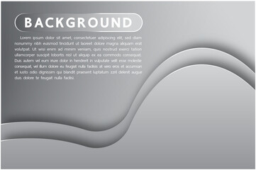 Gray background vector lighting effect graphic for text and message board design infographic