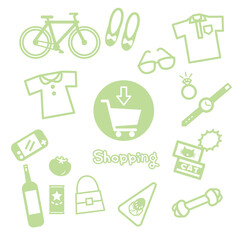 ネットショッピング　購入アイテムアイコン