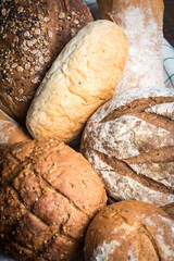 brown artisan organic brown bread