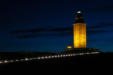 El Faro de h&eacute;rcules (Coru&ntilde;a-Sapin)