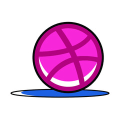 Dribbble Vector
