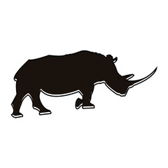 rhino vector illustration