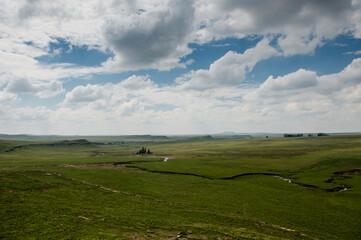 A farm where people hike in the Free State in South Africa