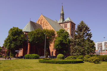 Co-Cathedral Basilica of the Assumption in Kołobrzeg
 - obrazy, fototapety, plakaty