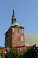 Obraz premium Co-Cathedral Basilica of the Assumption in Kołobrzeg 