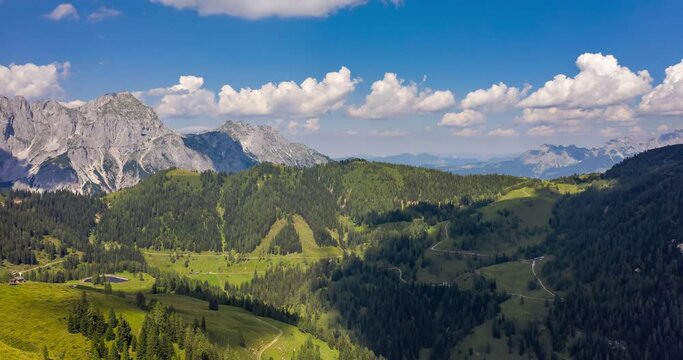 Beautiful alpine view at Werfenweng - Salzburg - Austria