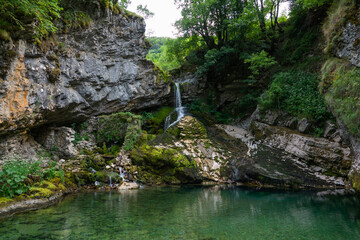 Small waterfall in Gornja Bijela