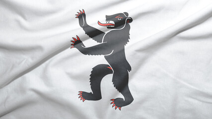 Appenzell Innerrhoden canton of Switzerland flag