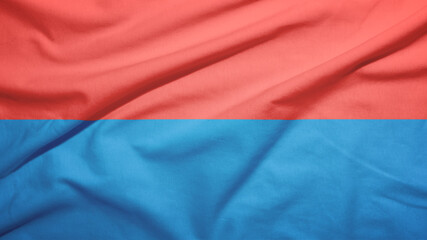 Tessin canton of Switzerland flag
