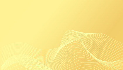 Abstract background Gold with line wave, modern, luxury vector illustration