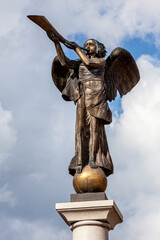 Der Engel von Užupis, Künstlerviertel, Vilnius, Litauen