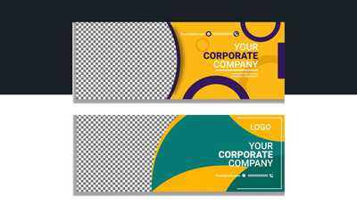 Corporate facebook timeline cover design.Facebook cover