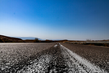 road in the desert