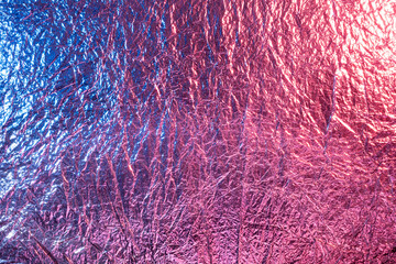 background from foil of various shades with highlights