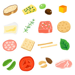 洋風おつまみのセット