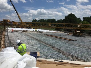 Bridge Deck Construction - Carrsville, VA