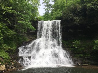 Cascades Waterfall - Pembroke, VA © mzglass96