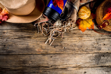 Fall rustic background