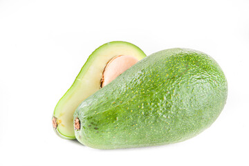 Avocado isolated on white