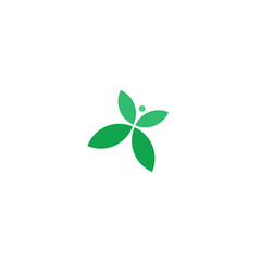Butterfly Abstract Green Leaf and Leaves logo Icon Vector Design. Landscape Design, Garden, Plant, Nature, Health and Ecology Vector Logo Illustration.