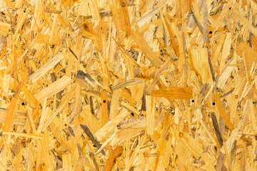 Creative old sawdust planks, perfect background for your concept of project. Landscape style. Great background or texture.