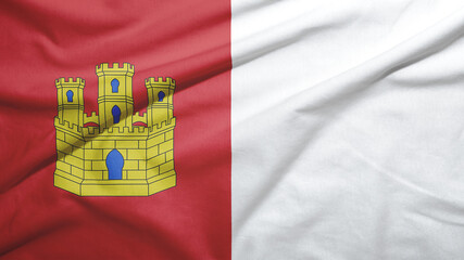 Castile-La Mancha of Spain flag