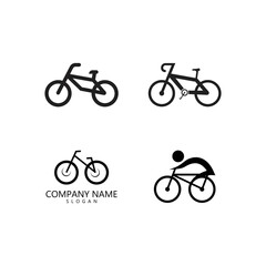 Bycicle logo Template vector