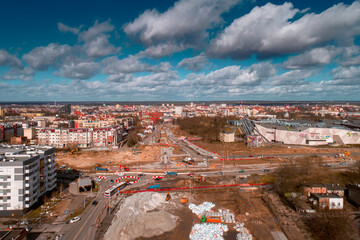Skrzyżowanie w budowie © monkeyMedia.pl