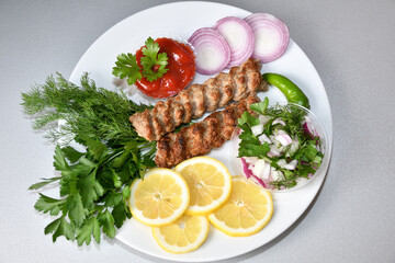 Lula kebab in Mediterranean cuisine