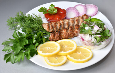 Lula kebab in Mediterranean cuisine