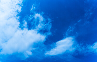 Fototapeta na wymiar 青い空と雲