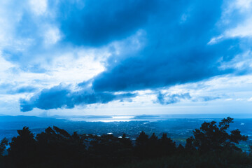 Obraz premium 青い空