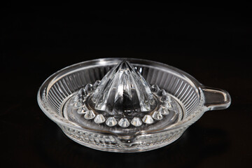 Glass manual lemon juicer orange squeezer juice extractor