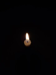 candle in the dark