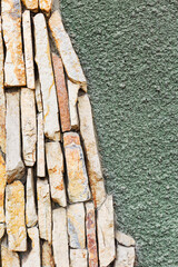 Wall built of natural stone. Can be used as background. Great background or texture.