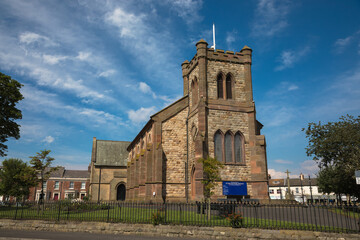 Fototapeta na wymiar The parish church of Saint Peter and Saint John, Fleetwood, Lancashire, UK