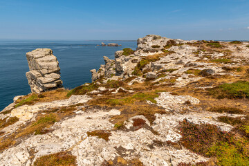 La pointe de Pen-Hir dans la presqu'île de Crozon, en Bretagne