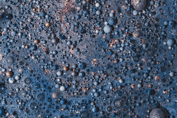 Color Bubbles in the abstract environment. Abstract texture, background.