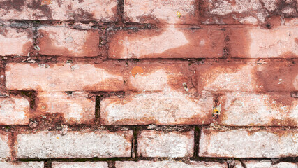 Grungy Wide Brickwall. Grunge Stonewall Background. Shabby Great background or texture.