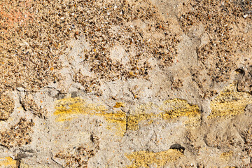 Abstract concrete, weathered with cracks and scratches. Grungy Concrete Surface. Great background or texture.