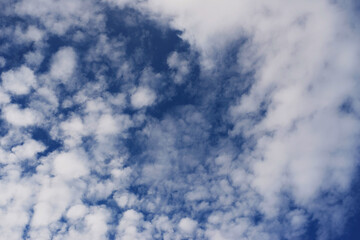 Bluesky with Cotton clouds