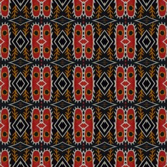 seamless background with multicolored repeating patterns.
3d illustration, 3d rendering.