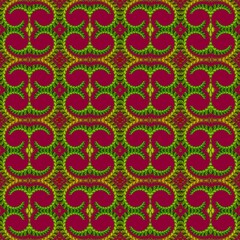 seamless background with multicolored repeating patterns.
3d illustration, 3d rendering.